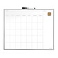 U Brands Magnetic Dry-Erase Whiteboard, Aluminum Frame, 2' x 1' (361U00-01)