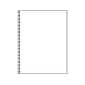 Printworks® Professional 8.5" x 11" 19-Hole Punched Specialty Paper, 20 lbs., 92 Brightness, 2500 Sheets/Carton (04328)