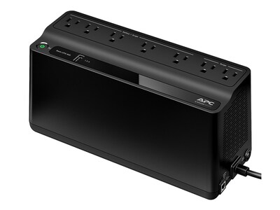 APC Back-UPS 650VA Battery Backup & Surge Protector, 7-Outlets, Black (BVN650M1)