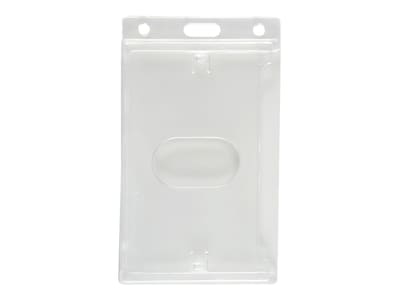 IDville Vertical ID Badge Holders, Clear, 50/Pack (134664931)