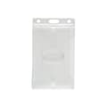 IDville Vertical ID Badge Holders, Clear, 50/Pack (46649)