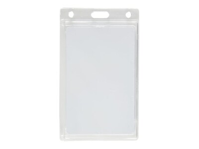 IDville ID Badge Holders, Clear, 50/Pack (134664931)