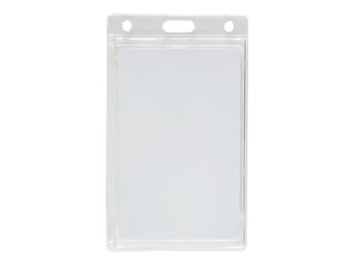 IDville Vertical ID Badge Holders, Clear, 50/Pack (134664931)