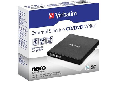 Verbatim External USB CD/DVD Writer