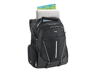 Solo New York 17.3" Laptop Rival Backpack, Black (ACV700-4)