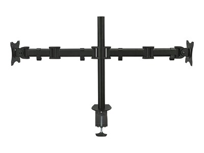 Mount-It! Dual Monitor Arms, Up To 27 Monitors, Black (MI-1752)