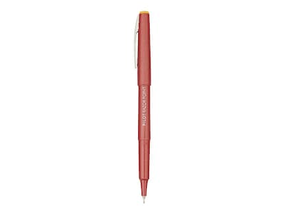 Pilot Razor Point Marker Pens, Ultra Fine Point, Red Ink, Dozen (11007)