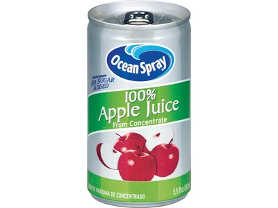Ocean Spray Apple Juice, 5.5 oz., 48/Carton (094251)
