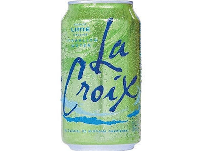 LaCroix Lime Sparkling Water, 12 Oz., 24/Carton (NAV40125)