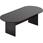 Offices To Go Superior Laminate Racetrack Conference Table, 29.5"H x 95"L x 44"D, Espresso (SL9544RS-AEL)