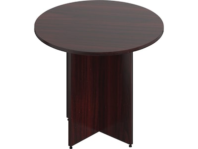 Offices to Go Superior Laminate Round Conference Table, Mahogany (SL36R-AML)