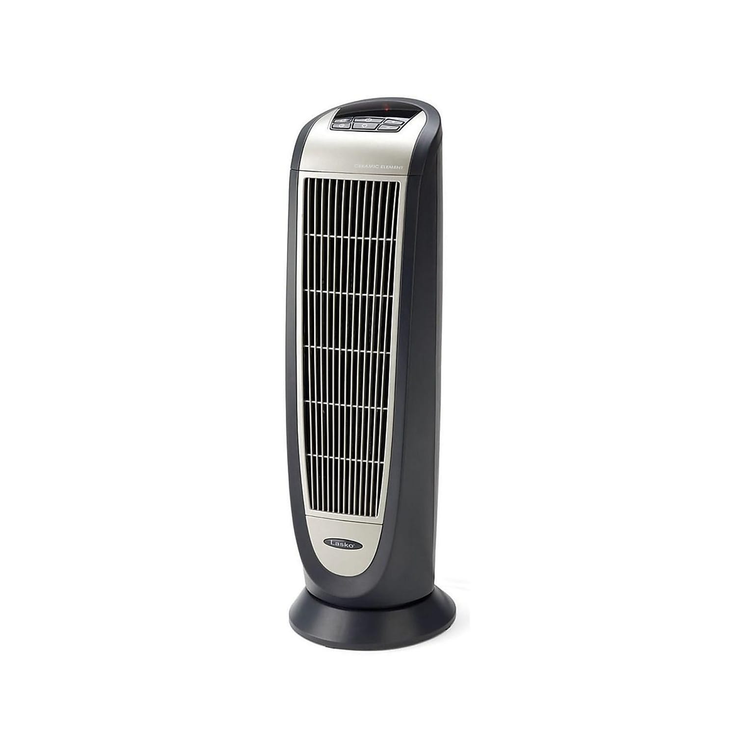 Lasko 1500-Watt Electric Heater, Gray/Silver (5160)