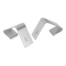 Quartet Cubicle Hangers, Silver, 1/Pair (7501)