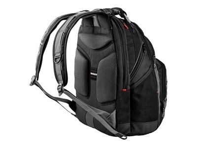 Wenger Synergy Laptop Backpack Black Gray GA 7305 14F00 Quill