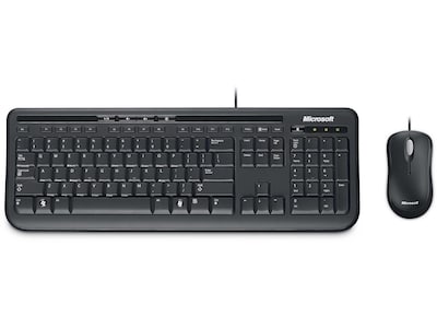 Microsoft Desktop 600 Keyboard & Mouse, Black (APB-00001)
