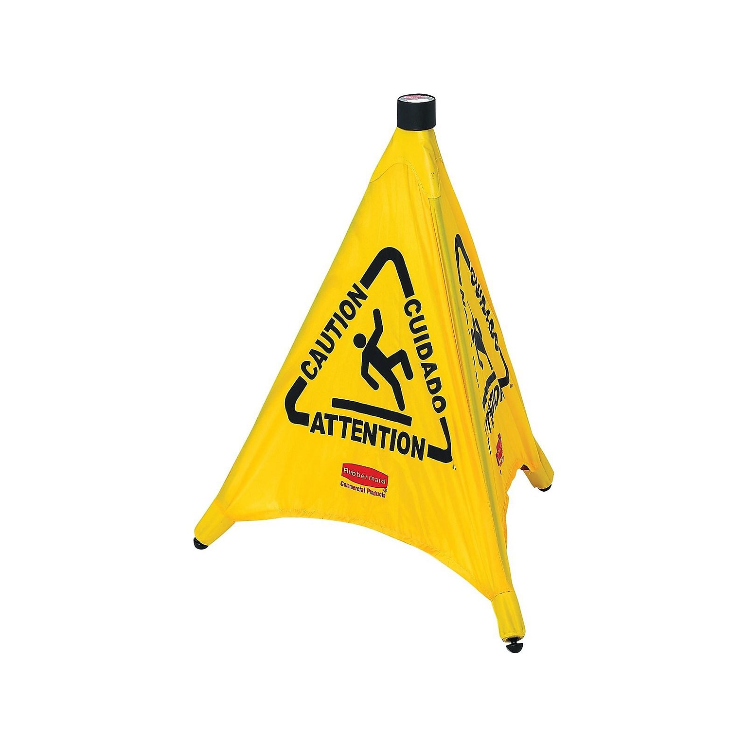 Rubbermaid Commercial Products Wet Floor Cone, 30H, Yellow/Black (FG9S0100YEL)