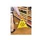 Rubbermaid Commercial Products Wet Floor Cone, 30"H, Yellow/Black (FG9S0100YEL)