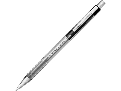 Pilot Better Retractable Ballpoint Pens, Fine Point, Black Ink, Dozen (30000)