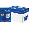 Navigator Premium 8.5 x 11 Multipurpose Paper, 24 lbs., 99 Brightness, 5000 Sheets/Carton (NMP1124