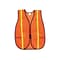 River City MCR Safety Hook & Loop Safety Vests, Non-ANSI, One Size, Orange (V211R)