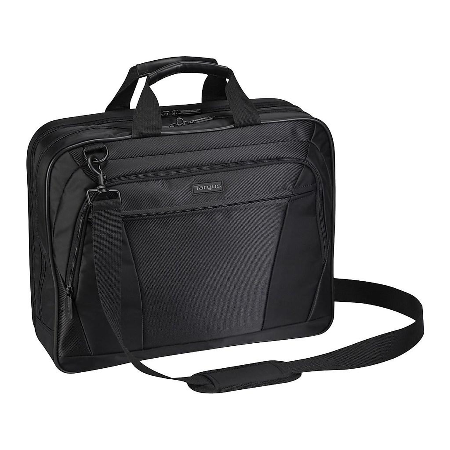 Targus CityLite Laptop Briefcase, Black Polyester (TBT053US)