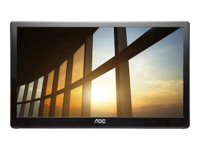 AOC I1659FWUX 15.6 LED Monitor, Black