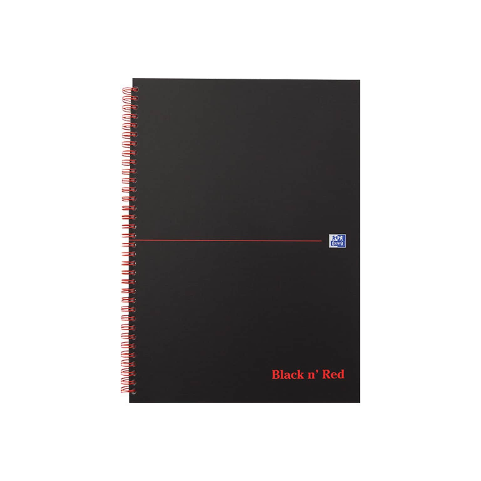 Black N Red Professional Notebooks, 4.75 x 6, Wide Ruled, 70 Sheets, Black (JDKF67010)