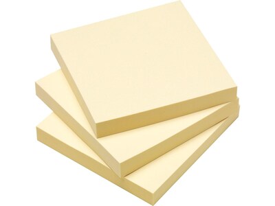 Simply® 3" x 3" Yellow Notes, 18/Pack