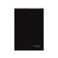 Cambridge Limited Notepad, 8.5 x 11, Wide Ruled, Black, 96 Sheets/Pad (06090)