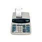 Victor 1260-3 12-Digit Desktop Calculator, Gray