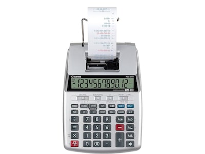 Canon (2279C001) 12-Digit Desktop Calculator, Gray/Black