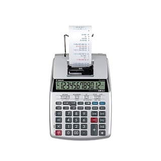 Sharp EL-2196BL 12-Digit Desktop Printing Calculator, Black 