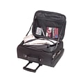 Solo New York Midtown Collection Columbus Laptop Rolling Briefcase, Black Polyester (B64-4)