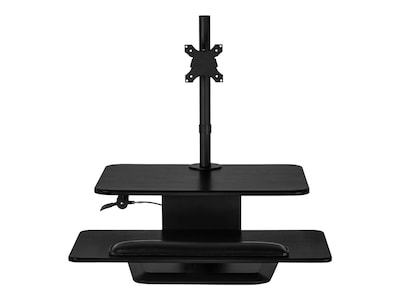 Mount-It! 27W Adjustable Standing Desk Converter, Plastic/Steel (MI-7913)