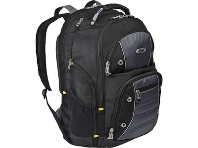 Targus Drifter II Laptop Backpack, Black/Gray (TAR-TSB239US)