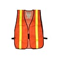 PIP Hook & Loop Safety Vest, Non-ANSI, One Size, Hi-Vis Orange (300-EVOR-POR)