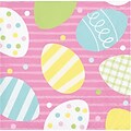 Creative Converting Easter Bunny & Chick Beverage Napkins, 48 Count (DTC335292BNAP)