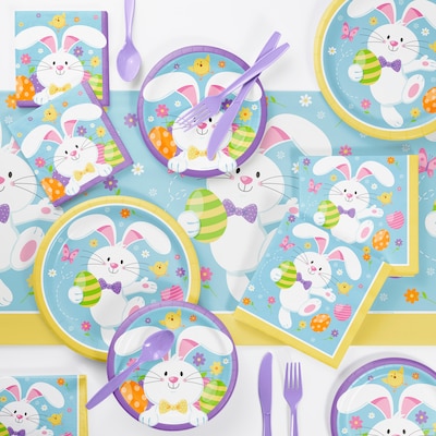 Creative Converting Easter Bunny Party Supplies Kit (DTC3859E2A)