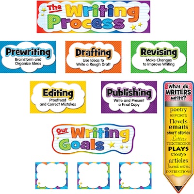 Teacher Created Resources The Writing Process Mini Bulletin Board Set (TCR5183)