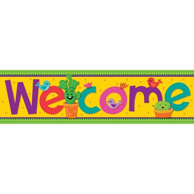 Eureka A Sharp Bunch Welcome Horizontal Banner, Pack of 6 (EU-8497310