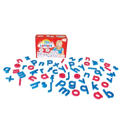 Junior Learning Magnetic Rainbow Letters Set, 3 Sets (JRL196)