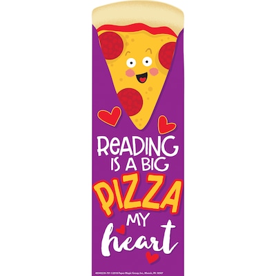 Eureka Pizza Scented Bookmarks, 24 Per Pack, 6 Packs (EU-834023)