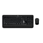 Logitech Advanced Wireless Combo Keyboard and Mouse, Black (920-008701)