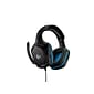 Logitech G432 981-000769 Wired 7.1 Surround Sound Wired Gaming Headset, Black