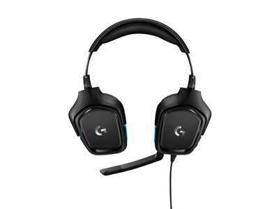 Logitech G432 981-000769 Wired 7.1 Surround Sound Wired Gaming Headset, Black