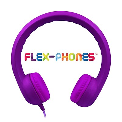 Hamilton Buhl Flex-Phones Stereo Headphones, Purple (KIDS-PPL)