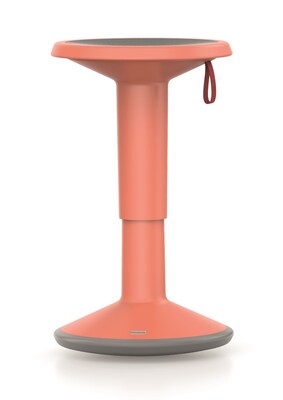 Up Stool Adjustable Multi-Use Ergonomic Stool, Soft Red
