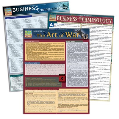 QuickStudy Introduction to Business Reference Set (2498004)
