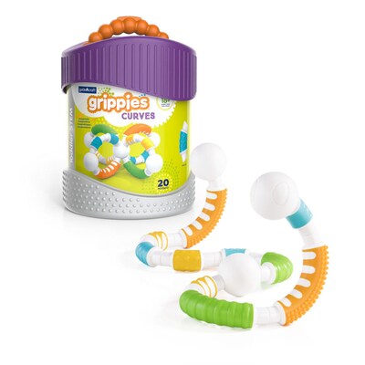 Guidecraft Grippies Curves, 20 Piece Set (GD-8319)