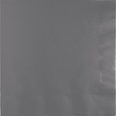 Creative Converting Glamour Gray Napkins, 50 Count (339641)